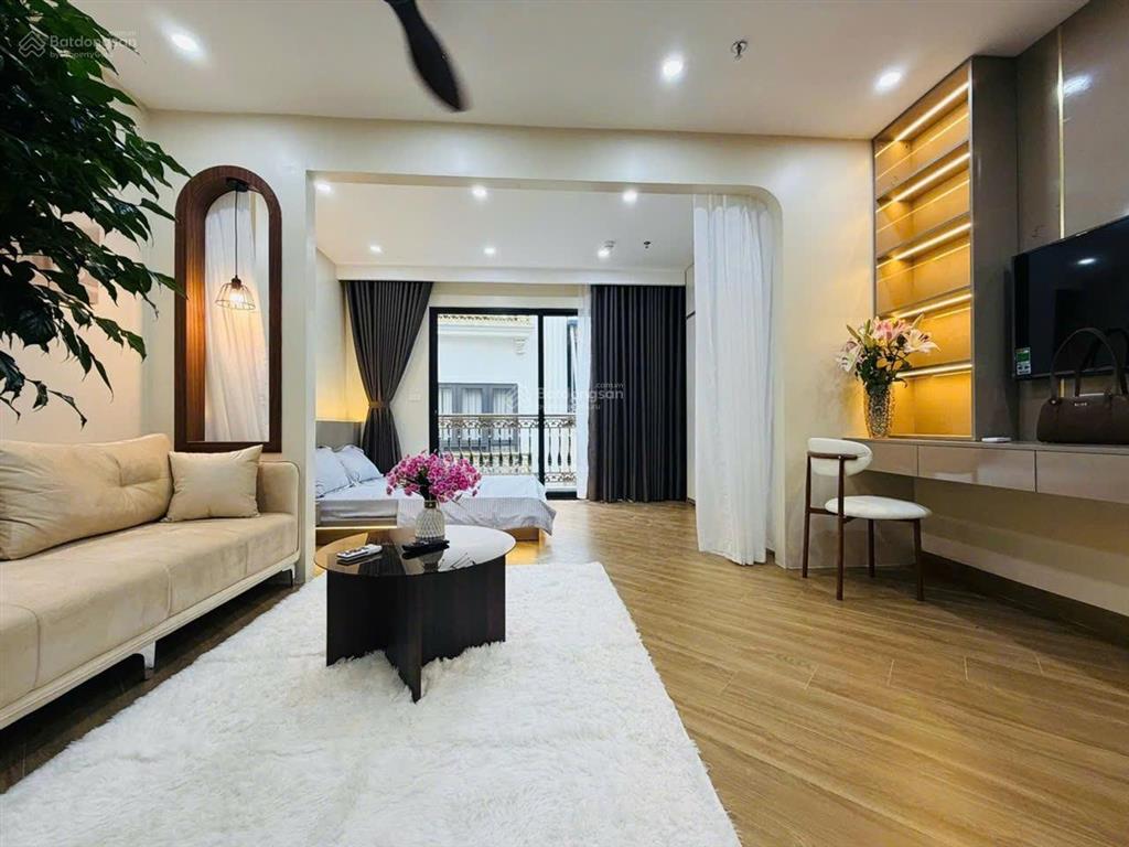 Siêu phẩm tòa căn hộ dv 80m2, 10 tầng, mt 4.5m, doanh thu 150tr/tháng, ô tô đỗ cửa, giá 38.5 tỷ
