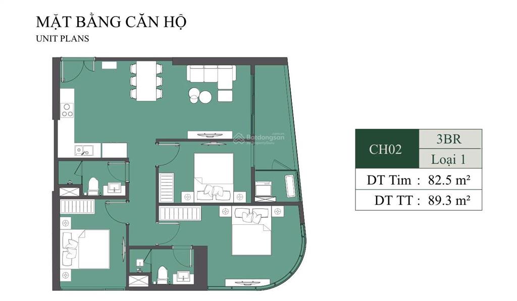 106 tr/m2 vốn 2,8 tỷ mua 3 ngủ  kính cong  view hồ  a2  80 m²  8,5 tỷ vay 80% ahls 0% tới 2027