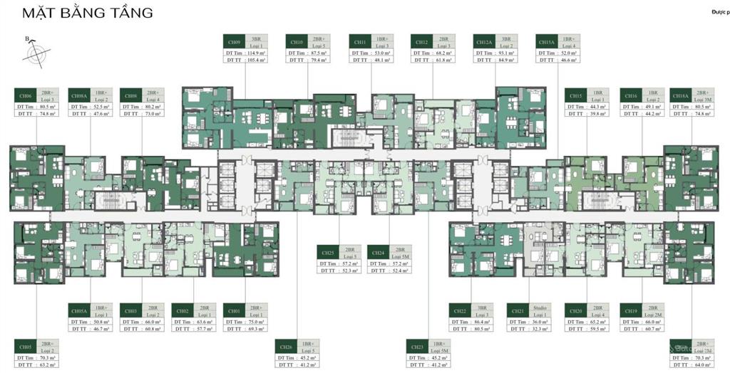 84 triệu/m2 căn 2 ngủ 60,5 m2 giá chỉ 5,15 tỷ  toà a3  lumiere evergreen giá rẻ như khu s