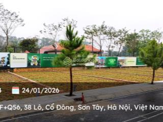 Lô đất đẹp view hồ đồng trạng  cổ đông  hoà lạc, giá f0, đường 3 ô tô, sát biệt thự 5 sao, villas