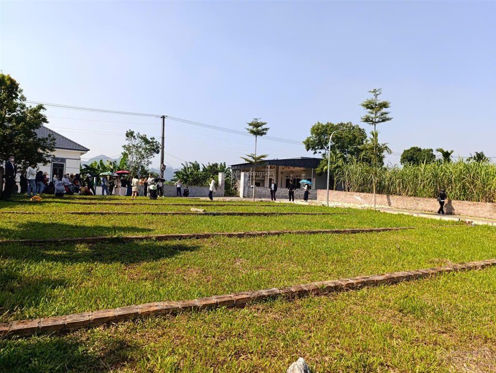 Lãi kép tiềm năng cực cao lô đất siêu đẹp lạc thủy  hoà bình, sát quốc lộ, view hồ, đường 3 ô tô !