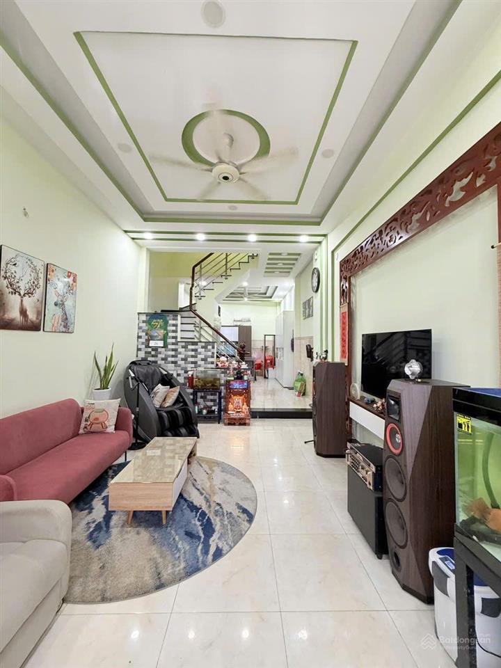 Bán nhà 3 tầng gần vòng xoay phú lâm đường tỉnh lộ 10 bình trị đông b bình tân 58m2 giá 5.5ty