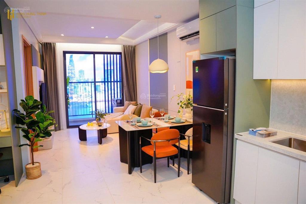 Bán căn hộ 51m2 2pn  sổ hồng riêng bình chánh  gần tên lửa  tài chính 400tr bank hỗ trợ vay