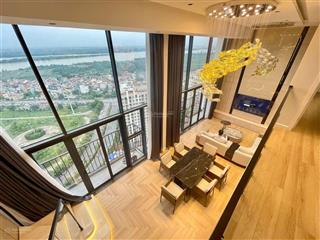 Căn duplex 2 tầng thông phòng khách view trực diện cầu nhật tân, sông hồng đẹp giá nhỉnh 19 tỷ