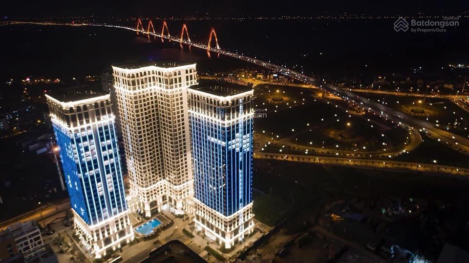 Căn góc 3 ngủ 2 mặt thoáng 96m2 tầng cao view sông hồng cầu nhật tân tại sunshine riverside 8,8 tỷ