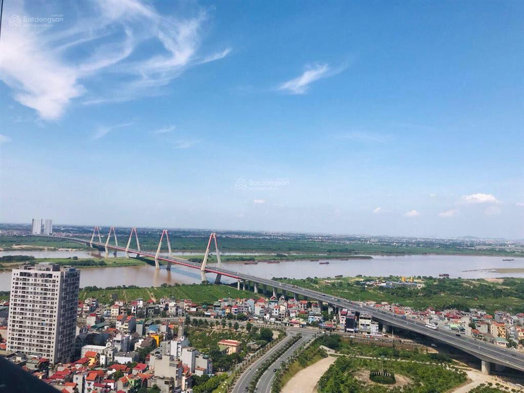Cho thuê căn 113m2 (09r2) tầng cao view sông hồng cầu nhật tân tại sunshine riverside 20tr/tháng