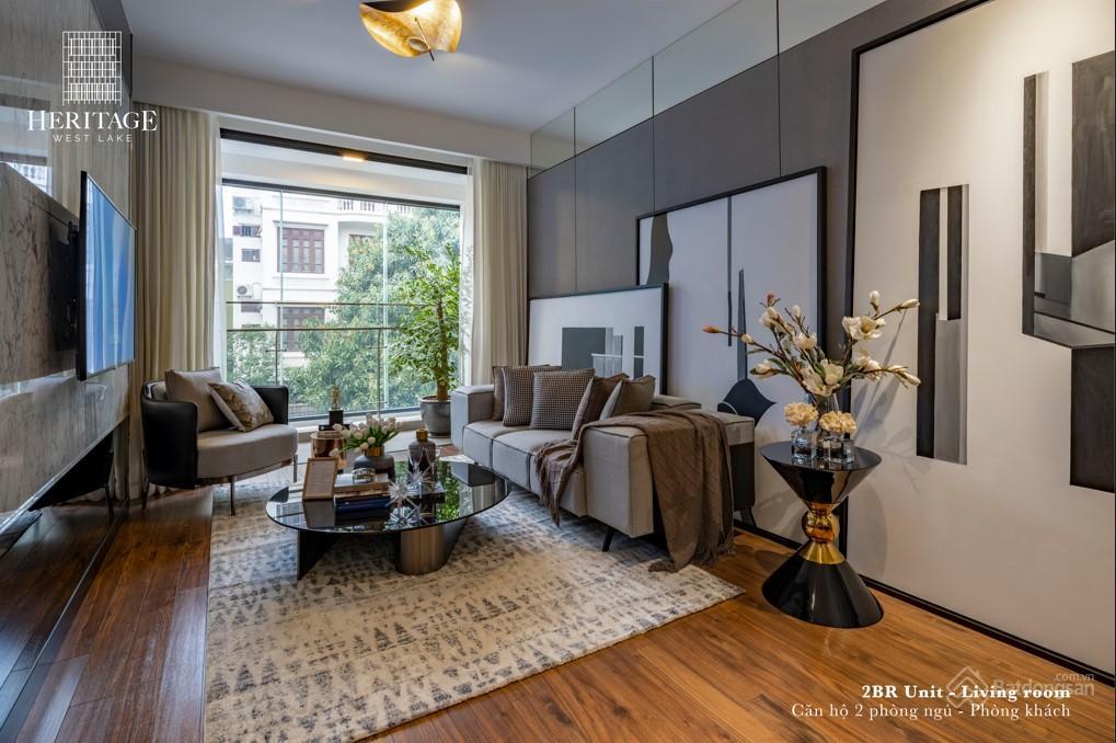 Cho thuê cc 1pn, 1wc, 12 triệu vnd/th, 45m2 tại tòa soho heritage west lake, view đẹp
