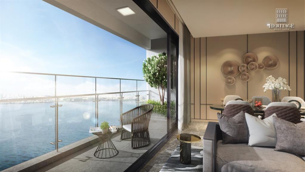 Cho thuê cc 1pn, 1wc, 12 triệu vnd/th, 45m2 tại tòa soho heritage west lake, view đẹp