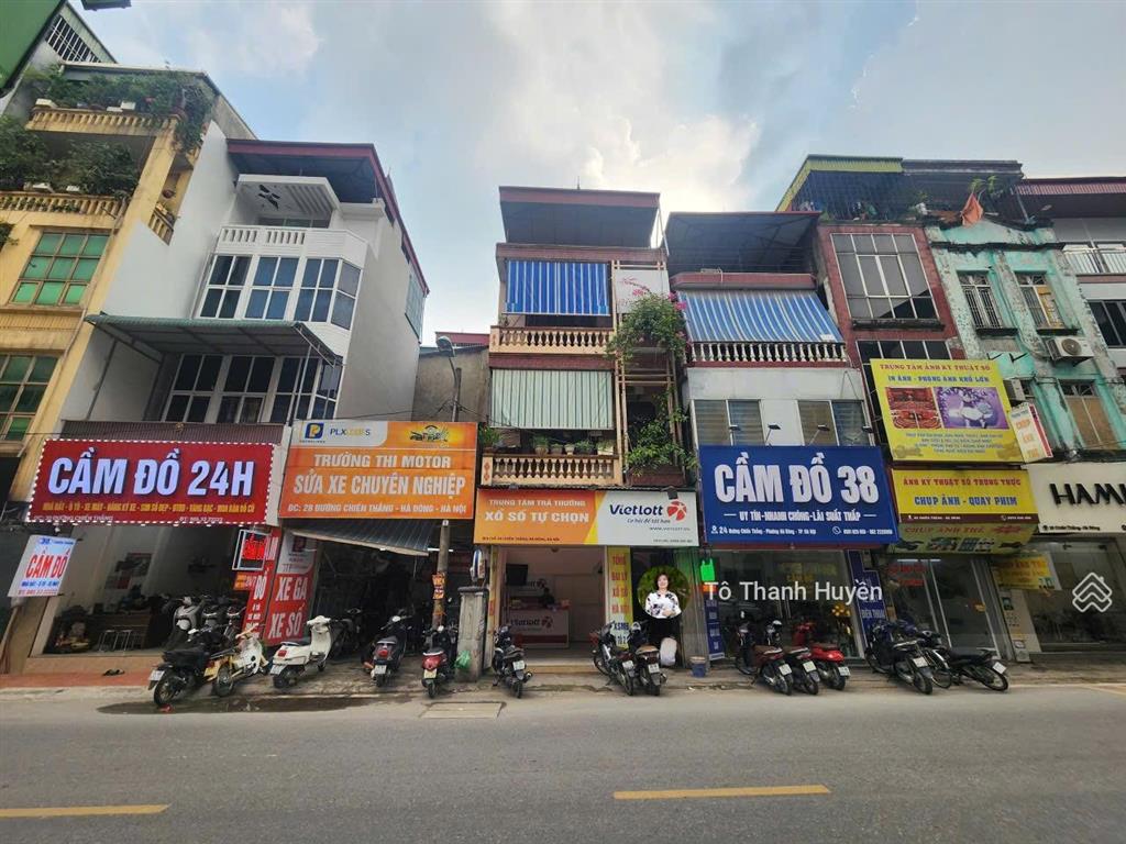 Hạ sốc 5 tỷ! mặt phố chiến thắng hà đông 60m, 6 tầng thang máy chỉ nhỉnh 16 tỷ kd sầm uất