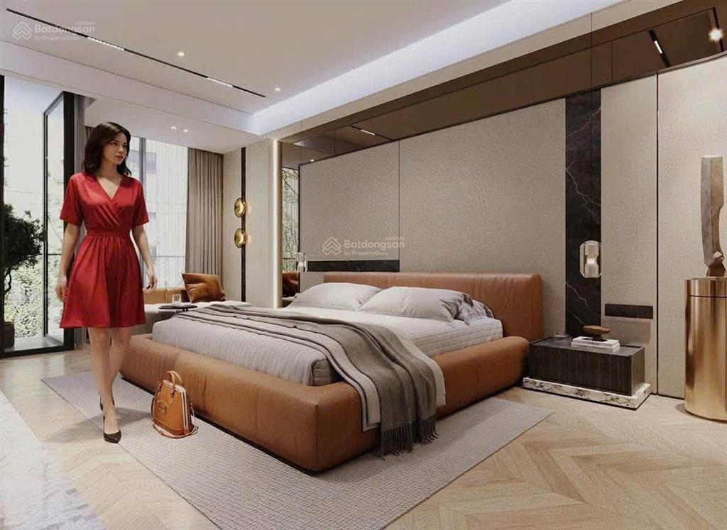 Mặt phố ngọc thụy nhìn trục đại lộ sông hồng quá đẹp, 56m, 7 tầng xây mới
