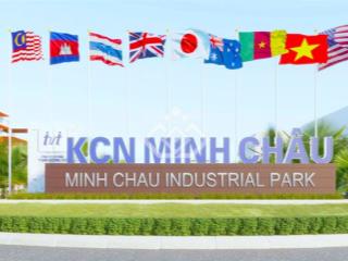 Chủ đầu tư mở bán kcn minh châu, nghĩa hưng, tổng 100.ha chia nhỏ bán theo nhu cầu. đất trả 1 lần