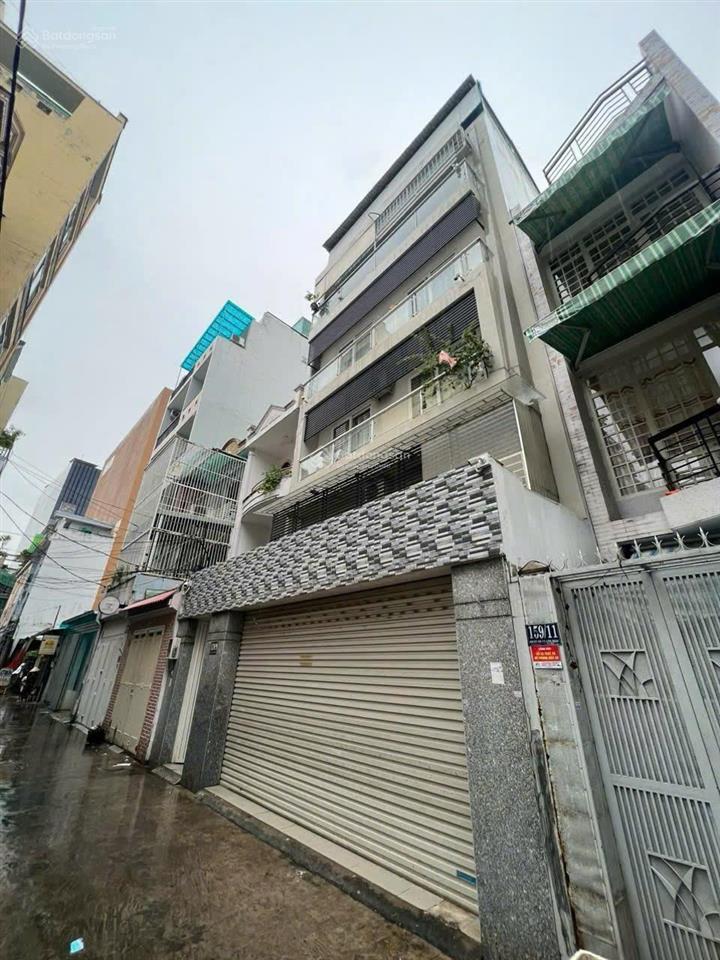 Tòa chdv q. phú nhuận/ 7m7x19/ cn 143m2/ 6 tầng/ giá 29 tỷ/ hdt 85tr/tháng còn 7 năm