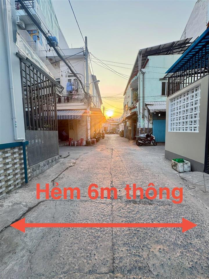 Bán nhà góc 2 mặt tiền, hẻm hương lộ 2, p. bình trị đông, dt 4 x 12m, 3 tấm, giá 4.65 tỷ