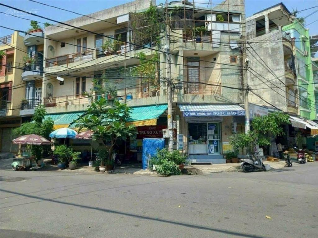 Góc 2mt hẻm 110 bà hom ngay chợ phú lâm, p. 13, q. 6, dt 3.7 x 16.55m, nh 7.8m, 3 tấm