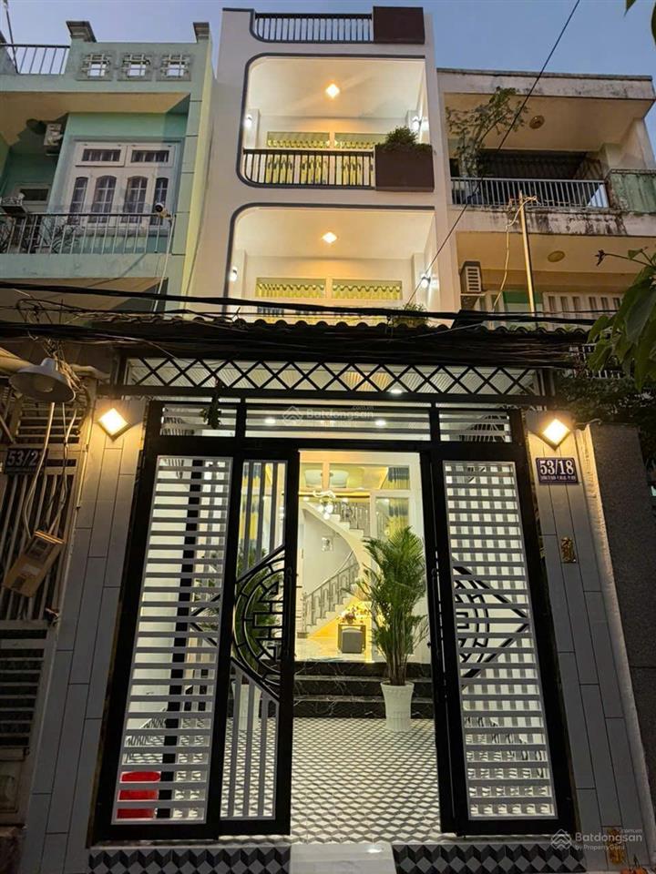 Bán nhà mới, hẻm dương tự quán, p. an lạc a, dt 4 x 17m, 3 tấm, giá 6.8 tỷ.