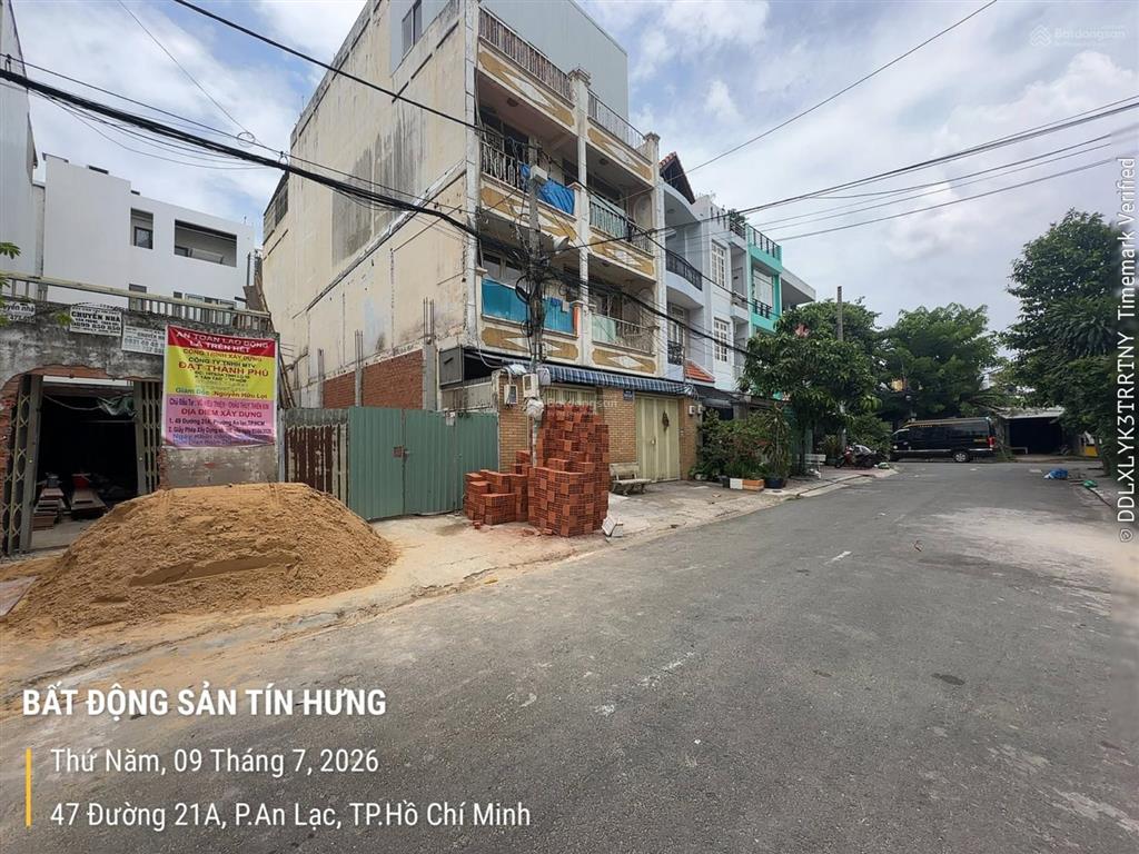 Khu tên lửa, mt đường số 21a, dt 4 x 22.5m, 8.2 tỷ. cách công viên 30m