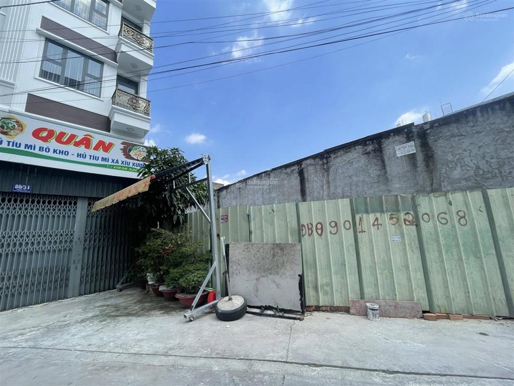 Bán đất hẻm xe hơi 80 đường số 6 (khu tên lửa), 4 x 22m, 6.2 tỷ. gần siêu thị aeon mall