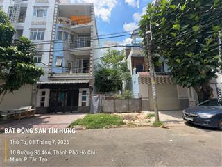 Bán đất mt đường số 46a, p. tân tạo, dt 5 x 18m, giá 7 tỷ