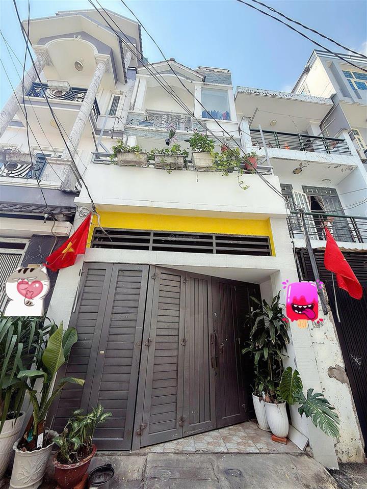 Bán nhà hẻm oto trục đường trần bá giao , 3 lầu , dt  4m x 12m , giá chỉ nhỉnh 7 tỷ