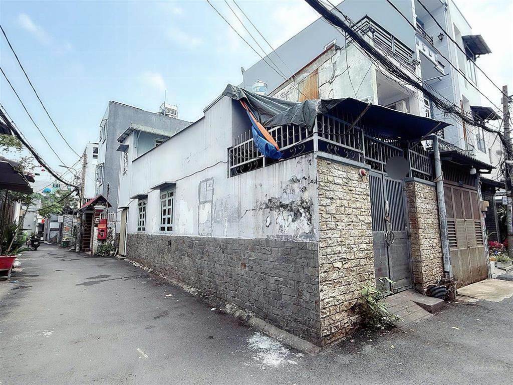 Bán nhà hẻm 4m góc 2 mt đường thống nhất, p16 (p. an hội đông mới)