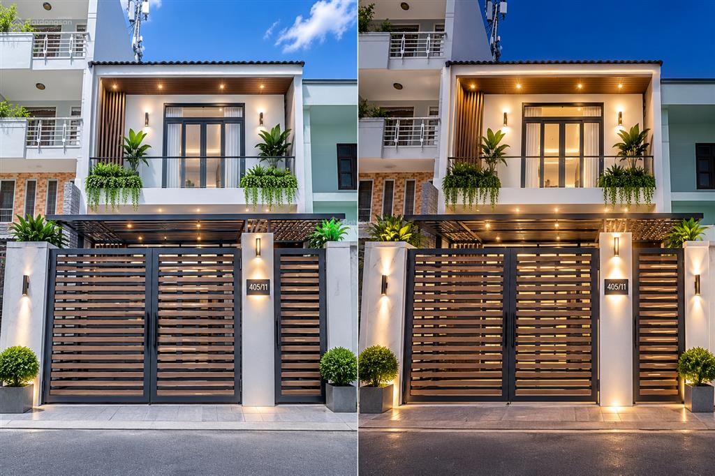 Bán nhà hẻm oto , 2 mặt tiền trước sau dương quảng hàm , dt  6m x 17m