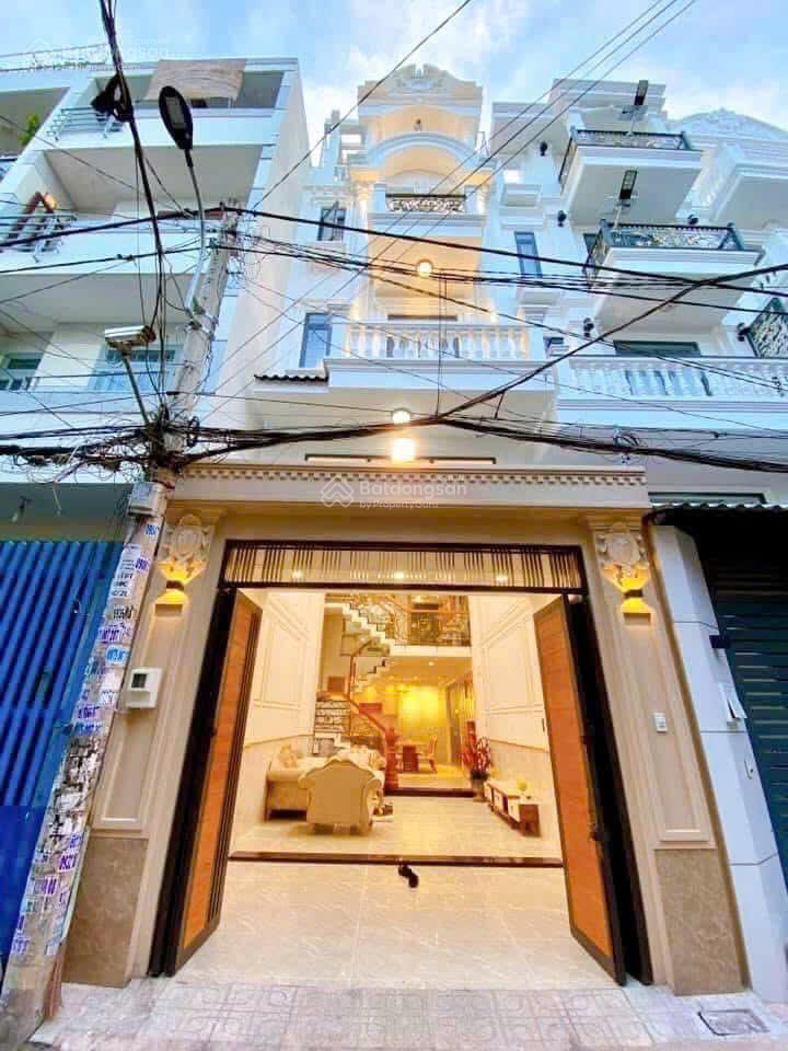 Bán nhà hẻm oto đường nguyễn oanh , 1 sẹc , 5 tầng full nội thất , ở ngay