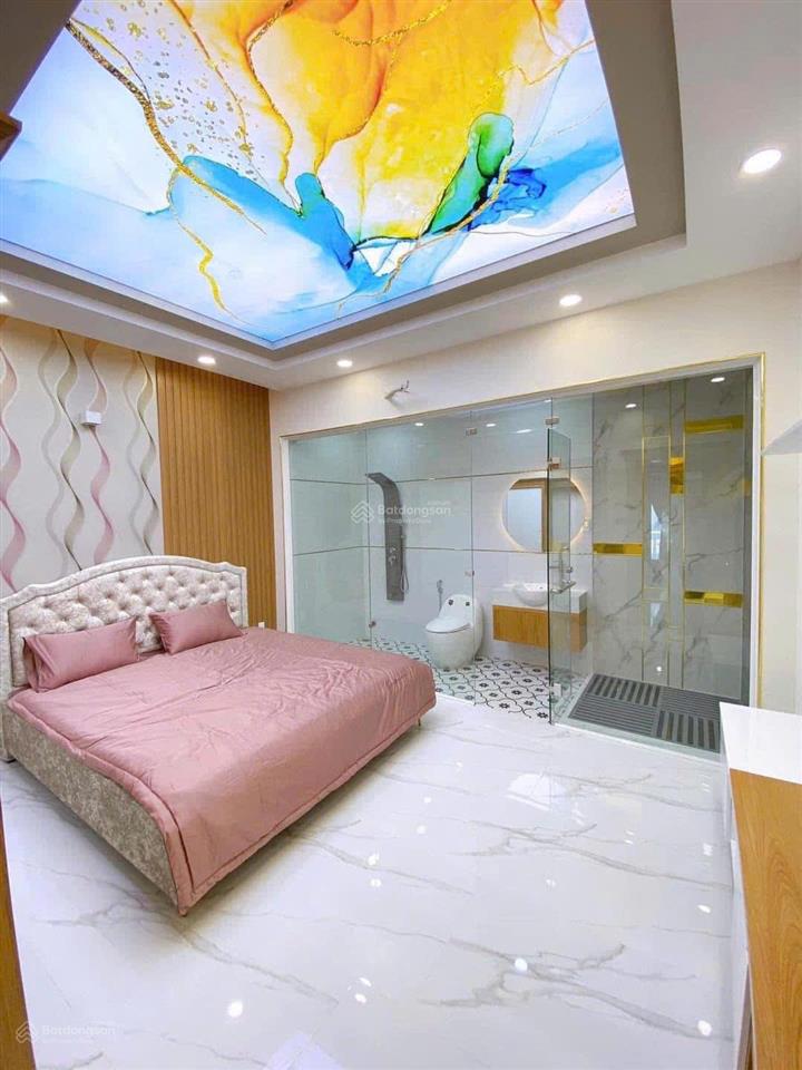 Bán nhà hẻm oto đường nguyễn oanh , 1 sẹc , 5 tầng full nội thất , ở ngay