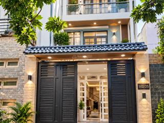 Bán nhà hẻm ô tô nguyễn văn lượng, 6m x 20m (113m2), 3 tầng chỉ nhỉnh 9 tỷ