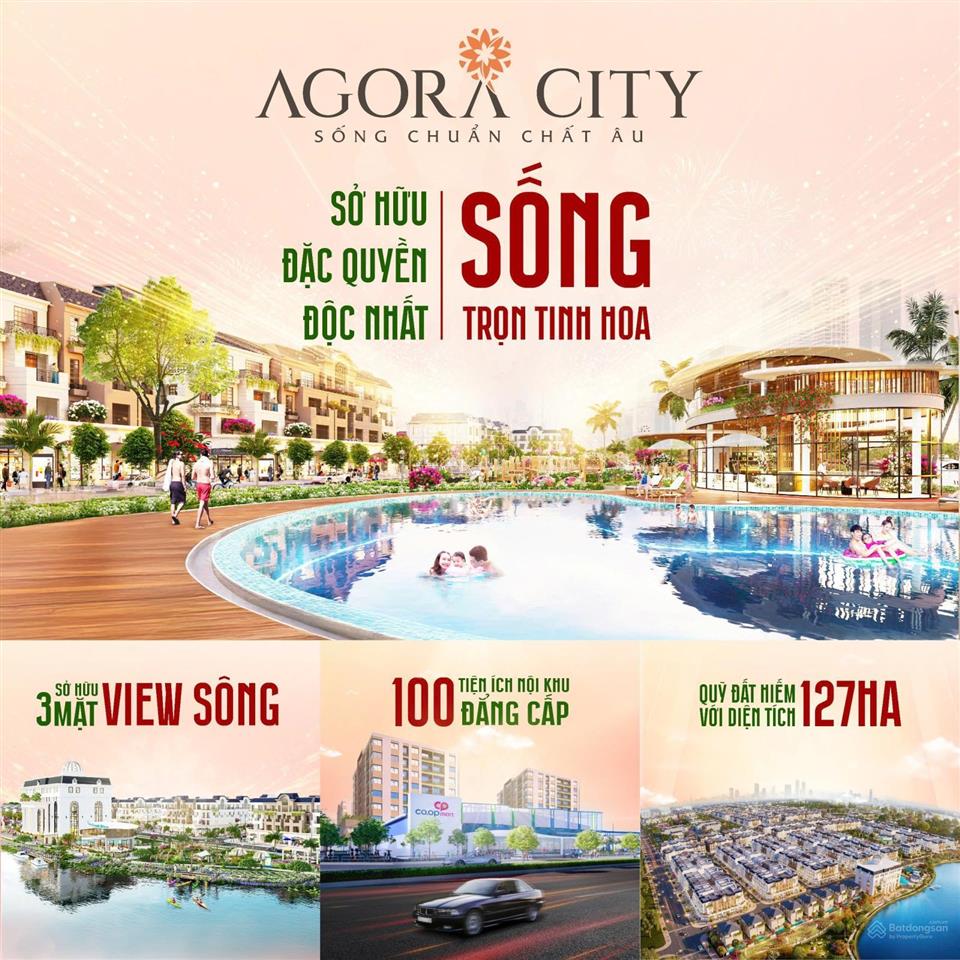 Bán đất nền dự án agora city, đường 818, thủ thừa, long an, 5 tỷ, 210m2, hàng hiếm tại uy tín