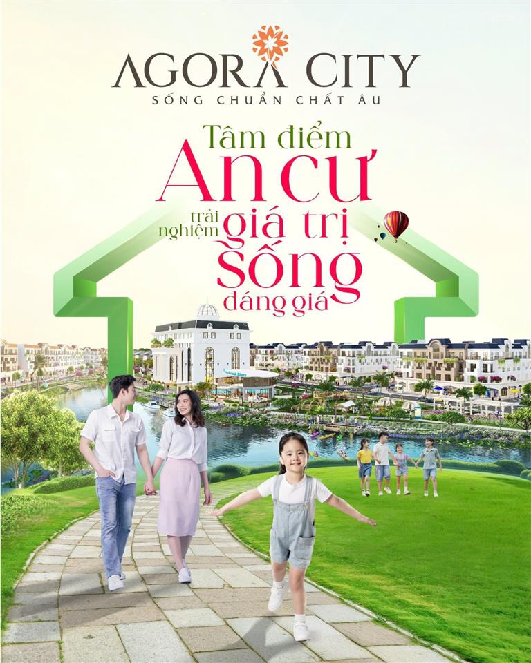Bán đất nền dự án agora city, giá ưu đãi, 3,7 tỷ, 192m2, thủ thừa, long an