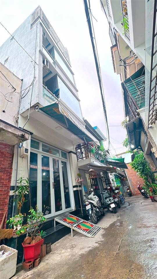 * chỉ 4 tỷ 980, bán nhà bông sao quận 8. shrhc, 4tầng, (3.9x6.4) kdc hiện hữu, gần chợ, trường học