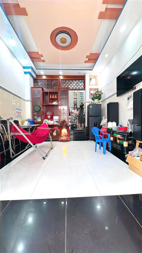 * chỉ 4 tỷ 980, bán nhà bông sao quận 8. shrhc, 4tầng, (3.9x6.4) kdc hiện hữu, gần chợ, trường học