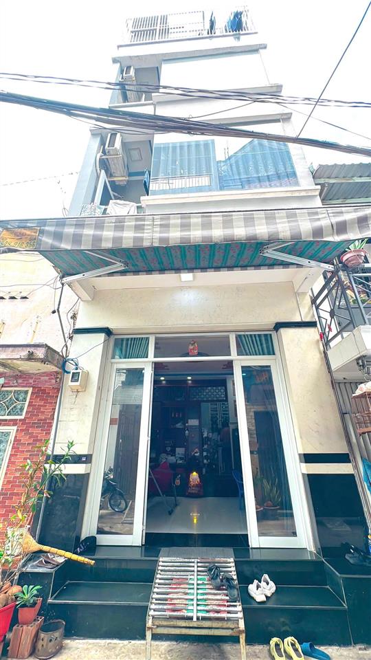 * chỉ 4 tỷ 980, bán nhà bông sao quận 8. shrhc, 4tầng, (3.9x6.4) kdc hiện hữu, gần chợ, trường học