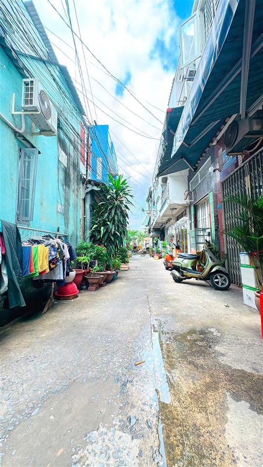* chỉ 4 tỷ 980, bán nhà bông sao quận 8. shrhc, 4tầng, (3.9x6.4) kdc hiện hữu, gần chợ, trường học