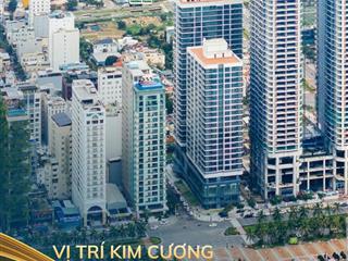 Quỹ căn studio, 2 phòng ngủ, penhouse , shop house view trực diện biển mỹ khê. 1/7 vào ở được ngay.