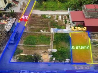 Chỉ còn 1 lô đất duy nhất đoàn xá, kiến hải, hải phòng. s 62m² 1 tỷ. ô tô vào. kcn, cảng biển vin