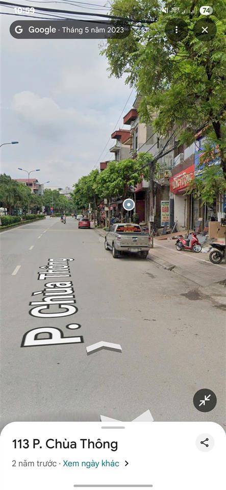 Nhà em cần bán gấp đất trục chính chùa thông. đối diện bv 105. đường 2 oto tránh. dân cư sầm uất