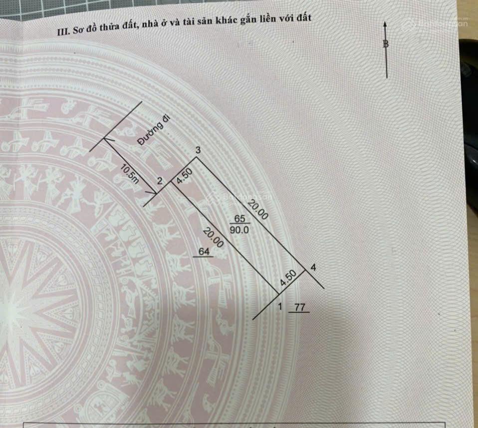 Cần tiền trả lãi em bán mảnh đất tái định cư trung sơn trầm.90m2 đường 10m