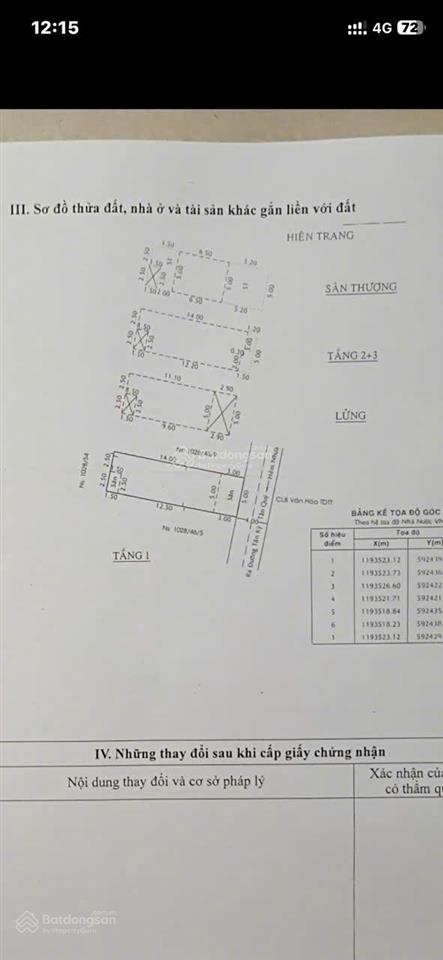 Bán nhà bình tân  tân kỳ tân quý, 85m², sổ hồng hoàn công, giá nhỉnh 7 tỷ