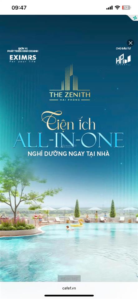Chính chủ bán căn 1n tầng 15 tòa a, chung cư the zenit view cực đẹp 0902 248 *** giá 1,75tỷ