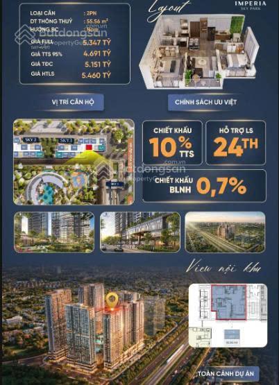 2pn view nội khu đẹp nhất imperia sky park hướng đông nam mát quanh năm