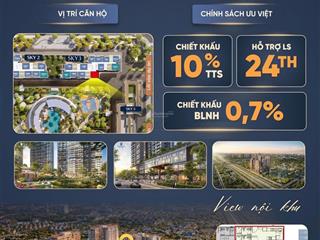 Hot nhất sky3 căn góc 2pn 65,06m2 view nội khu đẹp hiếm