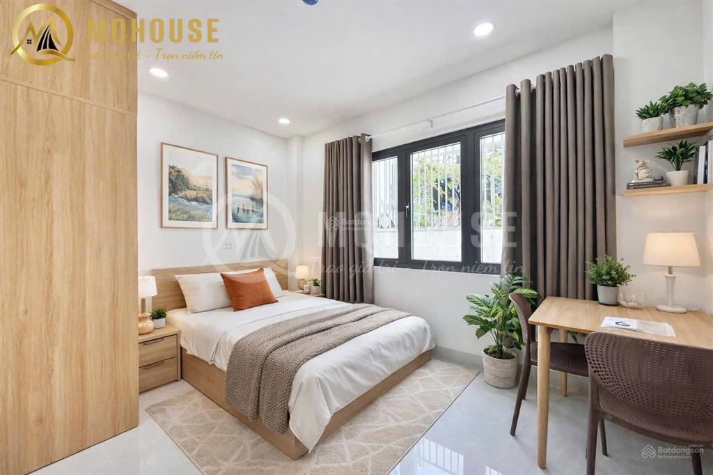 Căn hộ studio 30m2 mới 100%, giặt riêng, thang máy. chợ bà chiểu, lê quang định, bình thạnh
