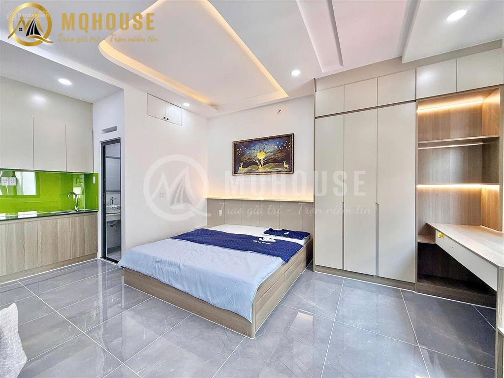 Khai trương căn hộ studio ban công, cửa sổ 35m2 ngay ngã 4 phú nhuận. full nt xách vali vào ở