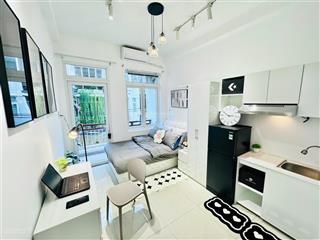 Căn hộ ban công 35m2 full nội thất, hẻm oto 1 bước ra trường sa cực chill. phù hợp ở 12 người
