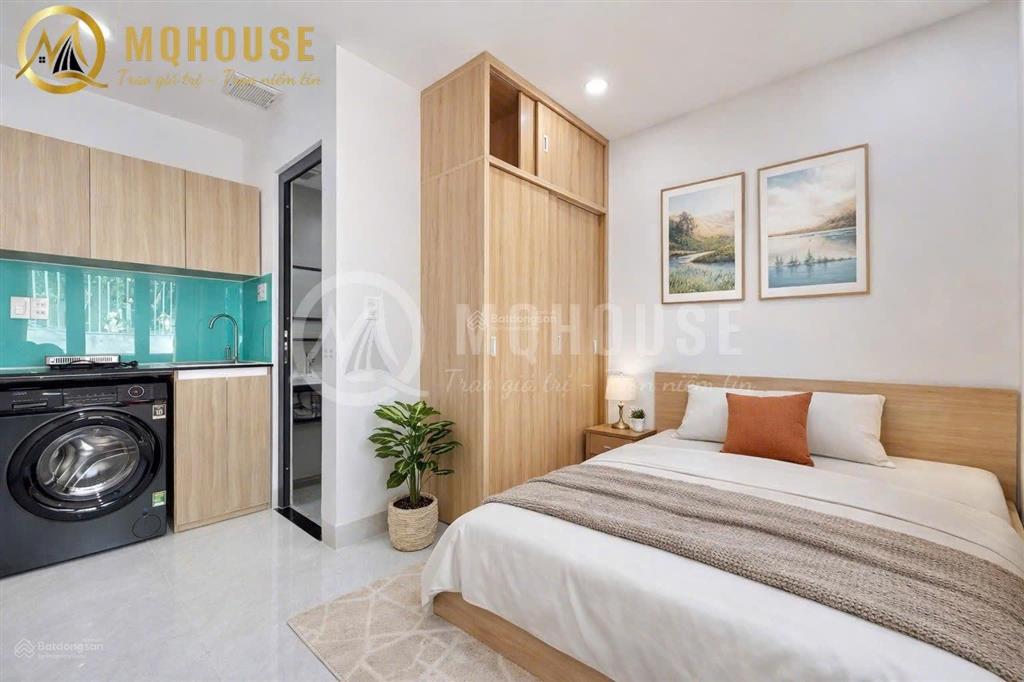 Cho thuê căn hộ studio 1pn full, 7tr nội thất mới trung tâm bình thạnh. ở liền hoặc đầu t6 được