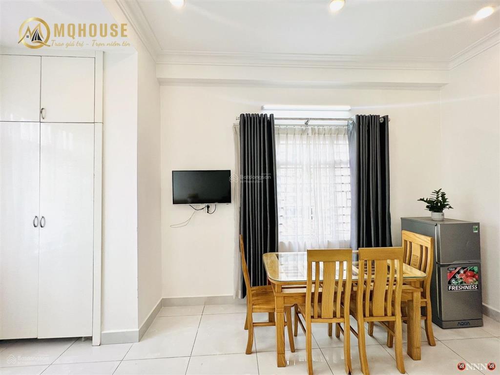 Căn hộ chung cư mini studio 35m2 full nt ngay gần sân bay tsn, công viên gia định. oto tận nhà