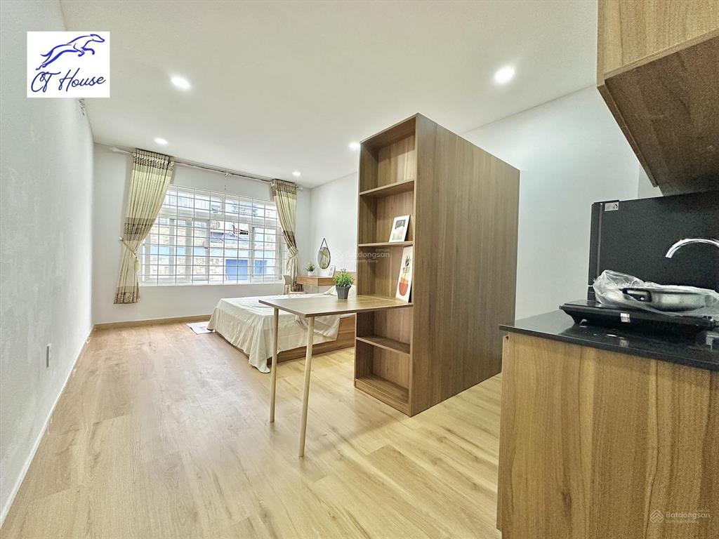 Cho thuê căn hộ 40m2 full nt mới ngay nguyễn hữu cảnh, gần the manor. phù hợp ở 1  2 người