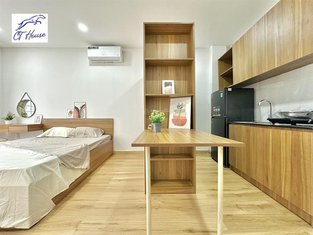 Cho thuê căn hộ 40m2 full nt mới ngay nguyễn hữu cảnh, gần the manor. phù hợp ở 1  2 người