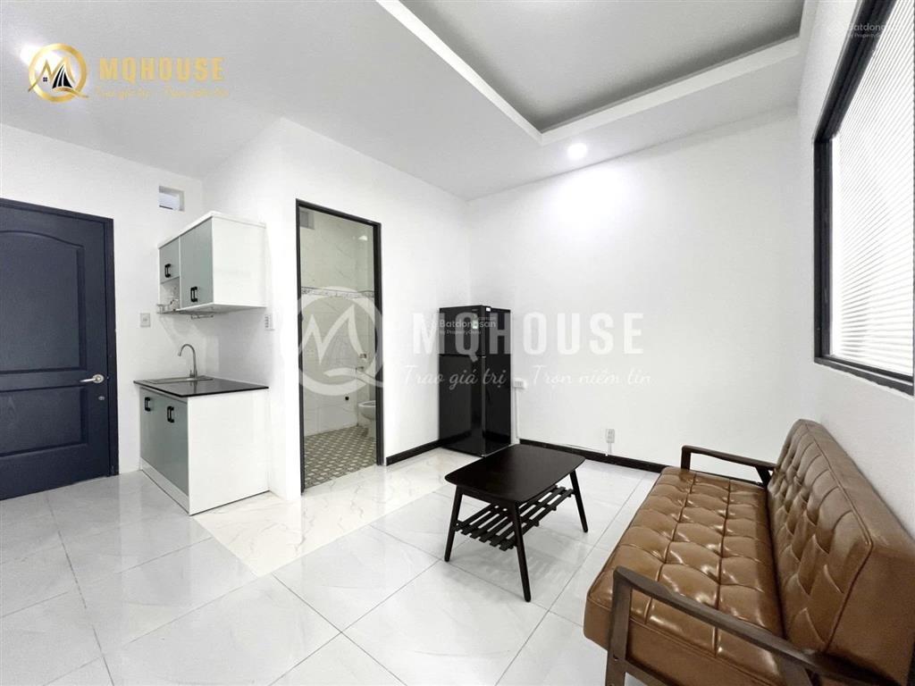 Cho thuê hệ thống căn hộ 1 phòng ngủ tách bếp 45m2 full nội thất. khu vực ngã 4 hàng xanh